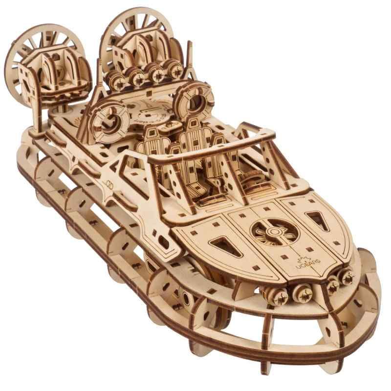 Ugears ユーギアーズ レスキューホバークラフト 70223 Rescue Hovercraft