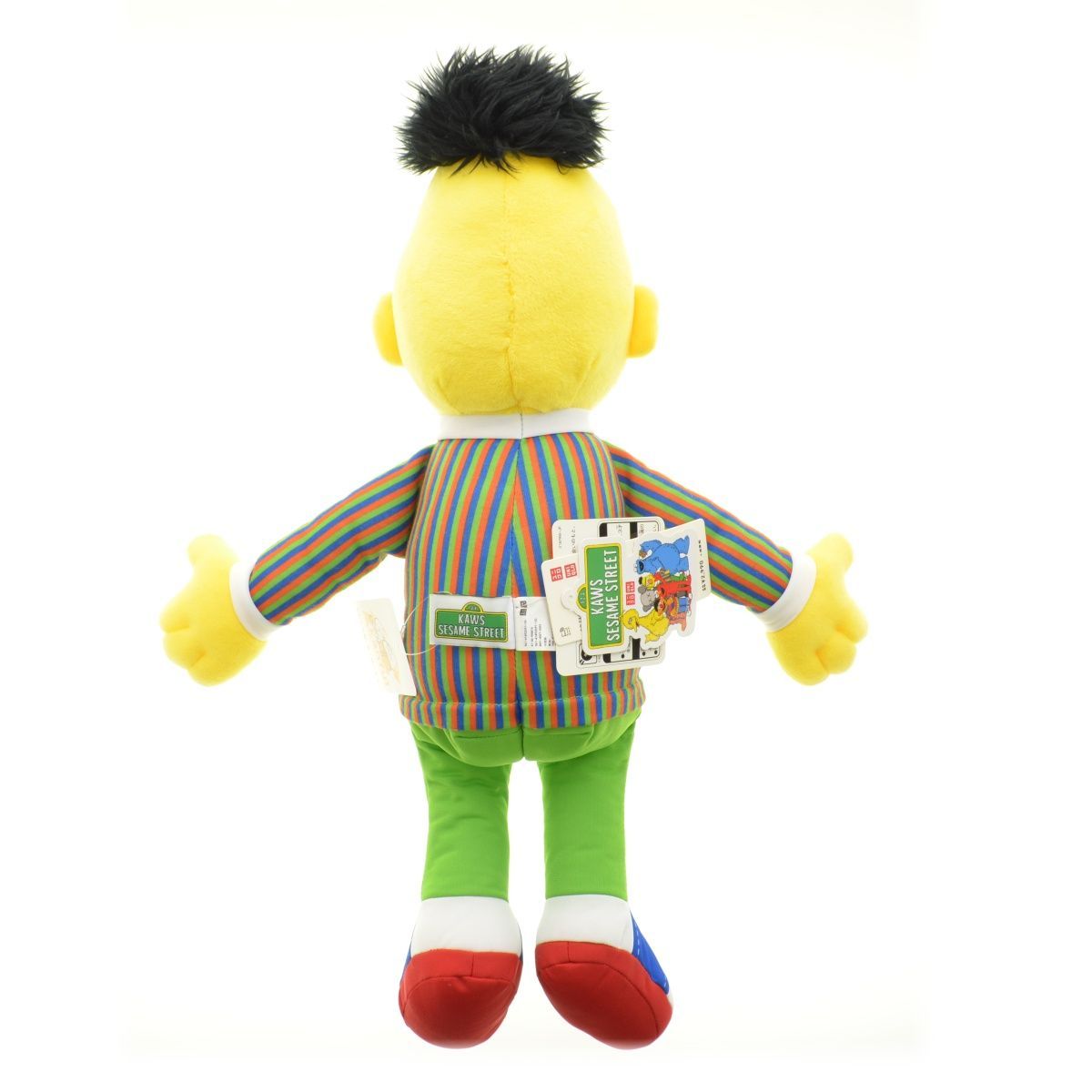 ユニクロカウズコラボ　エルモ バート アーニー ぬいぐるみセット ユニクロの「セサミストリート」×「KAWS」コラボぬいぐるみが