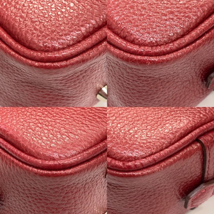 Rene ルネ アリア ハンドバッグ レザー カメリア付 ホワイト René（バッグ）のフリマアイテム一覧