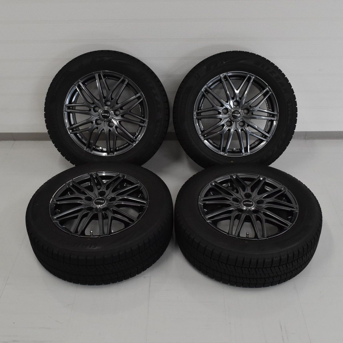 中古スタッドレスタイヤホイール4本セット】TOPY シビラ NEXT W45 1665+48 5H114.3, ブリヂストン VRX2  205/60R16 2023年製 - メルカリ