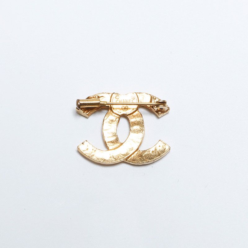 CHANEL シャネル　ブローチ　ラインストーン　ヴィンテージ CHANEL(シャネル) Coco mark rhinestone brooch ココマーク