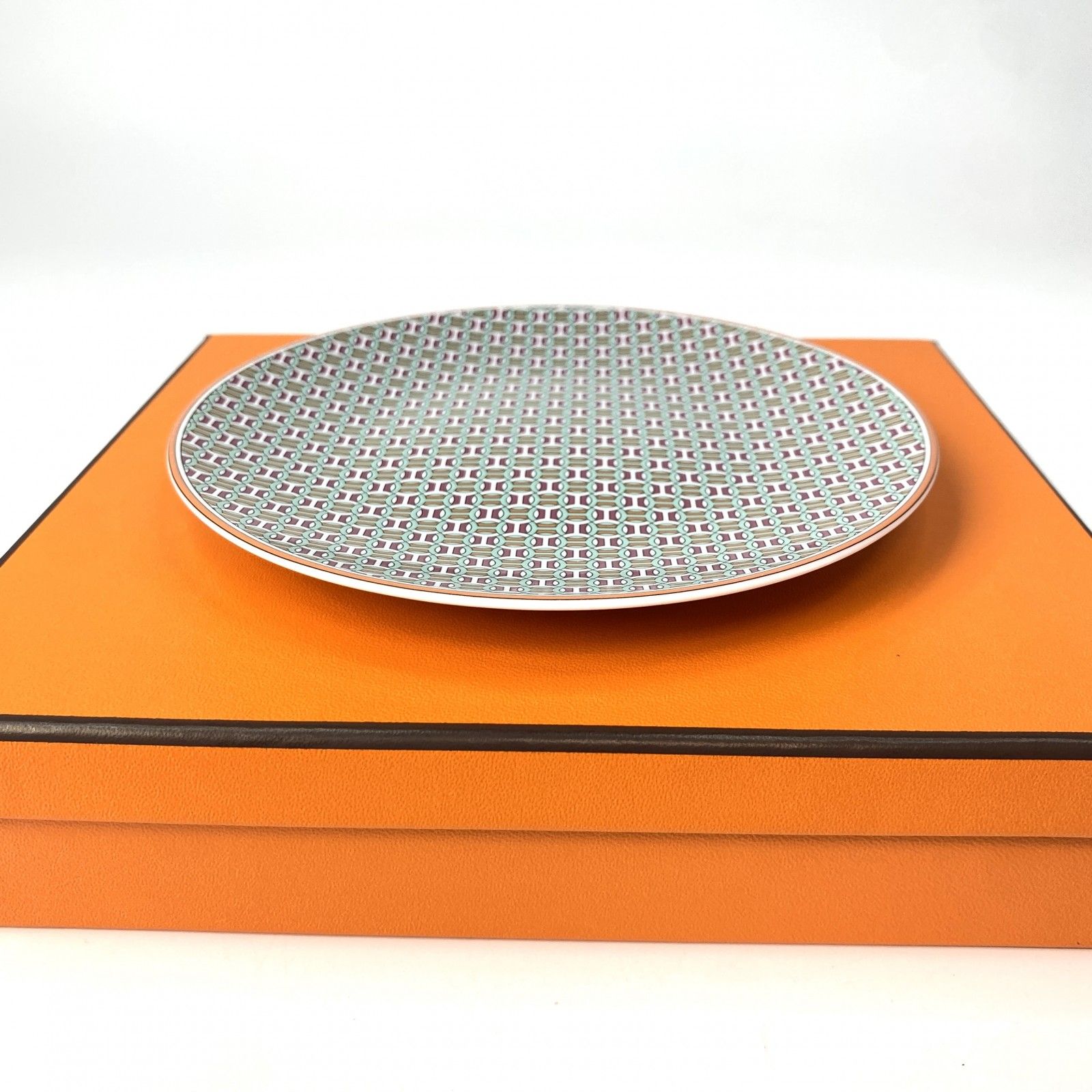 中古】エルメス HERMES プレート 食器 お皿 TIE-SET 箱付き - メルカリ