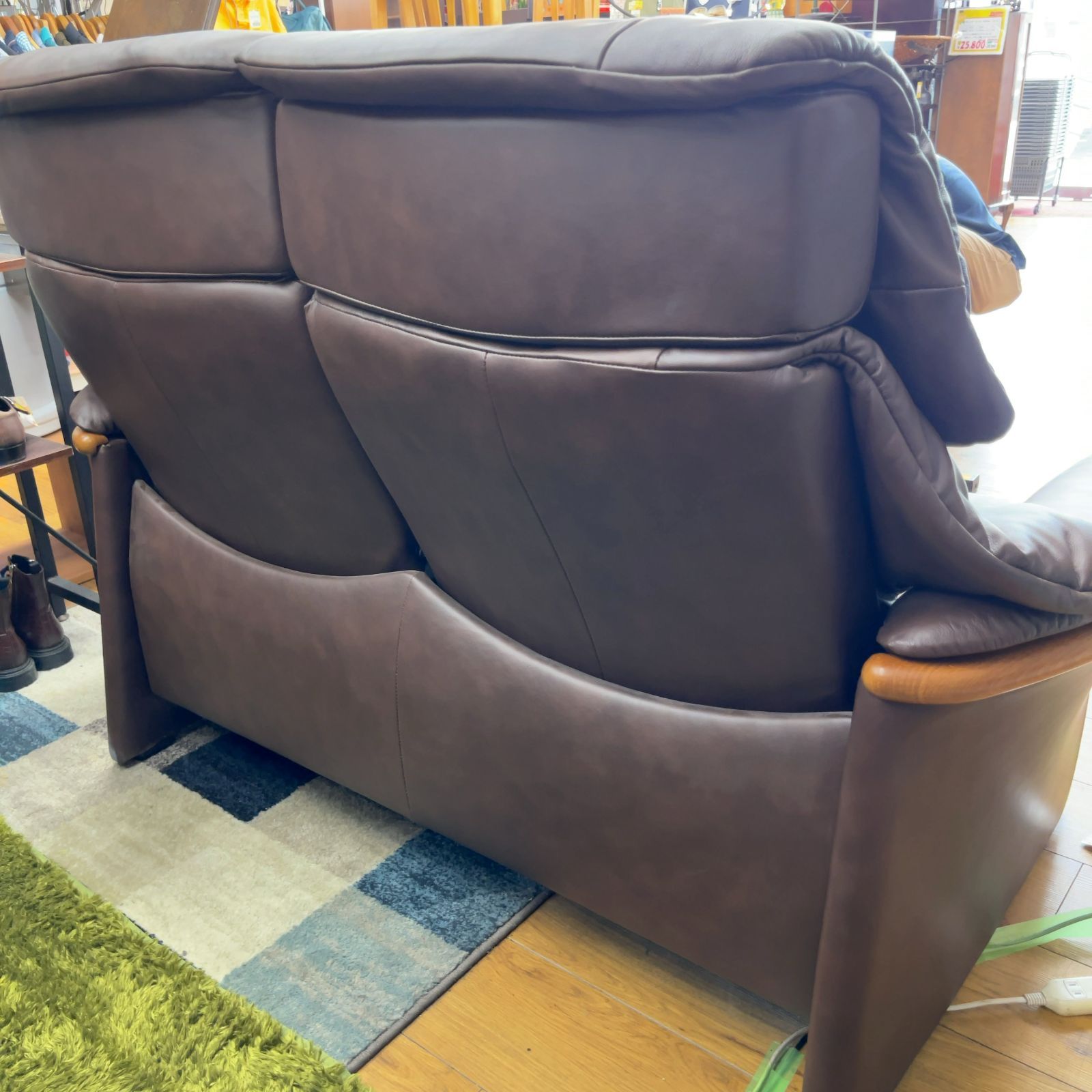 エコーネス 2人掛けソファ ストレスレス エルドラド ブラウン系 レザー 2P EKORNES エコーネス ストレスレス エルドラド 2人掛け