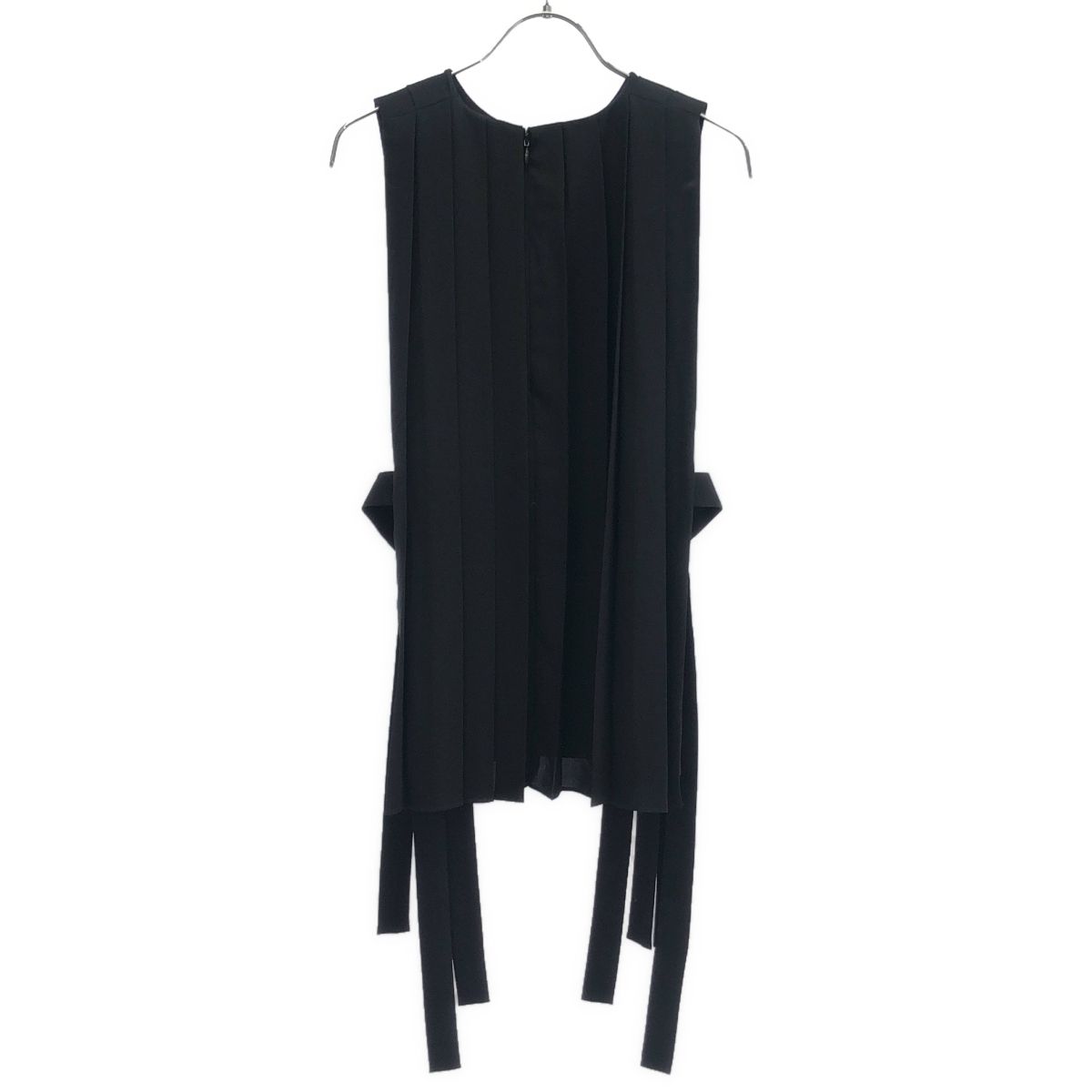 未使用　ENFOLD PLEATS VEST プリーツベスト　ビスチェ　ブラック 未使用ENFOLD PLEATS VEST プリーツベストビスチェブラック