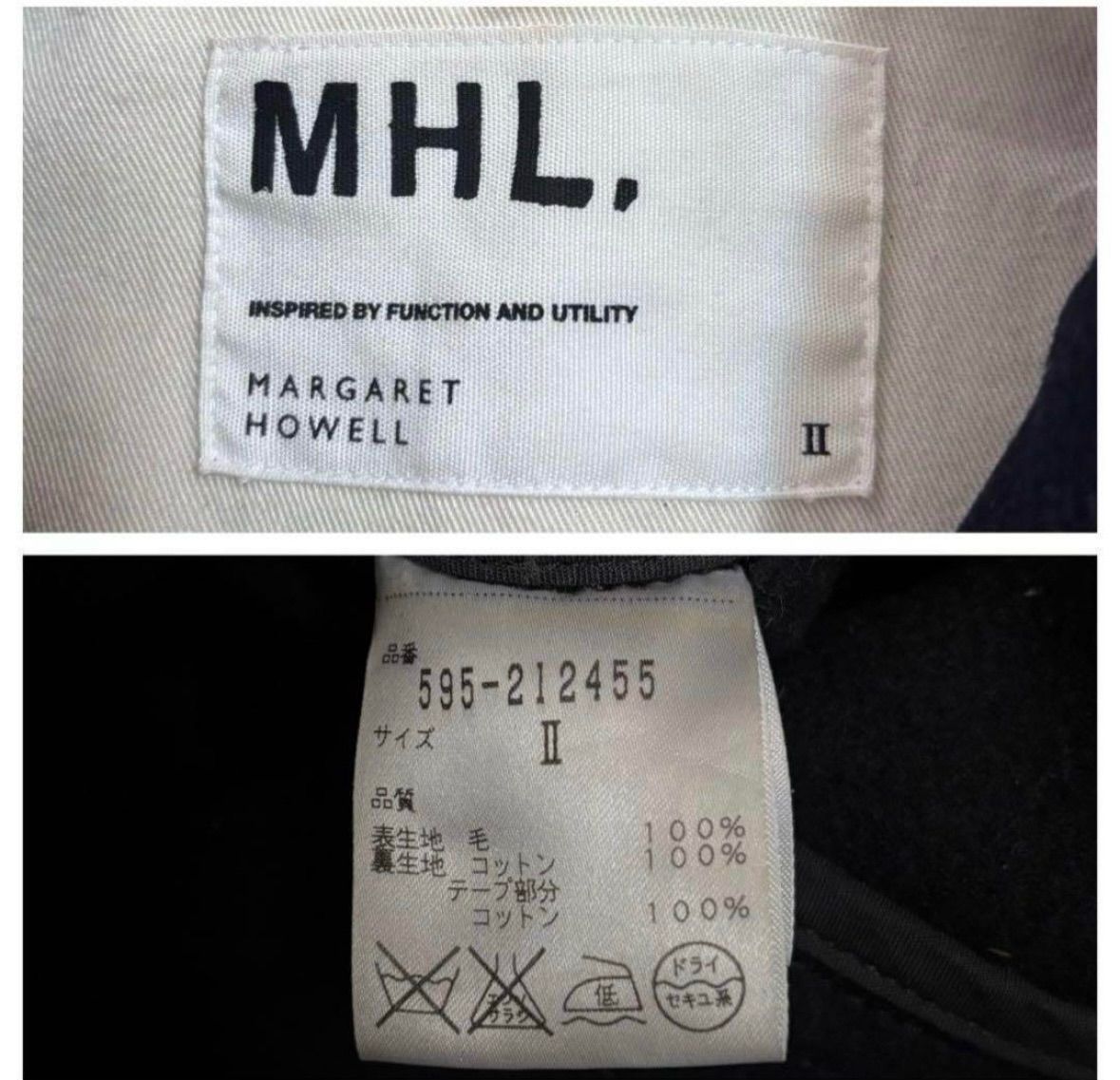 MARGARET HOWELL メルトンステン コート 2 WWW_SIROKUMA-CORPORATION_COM