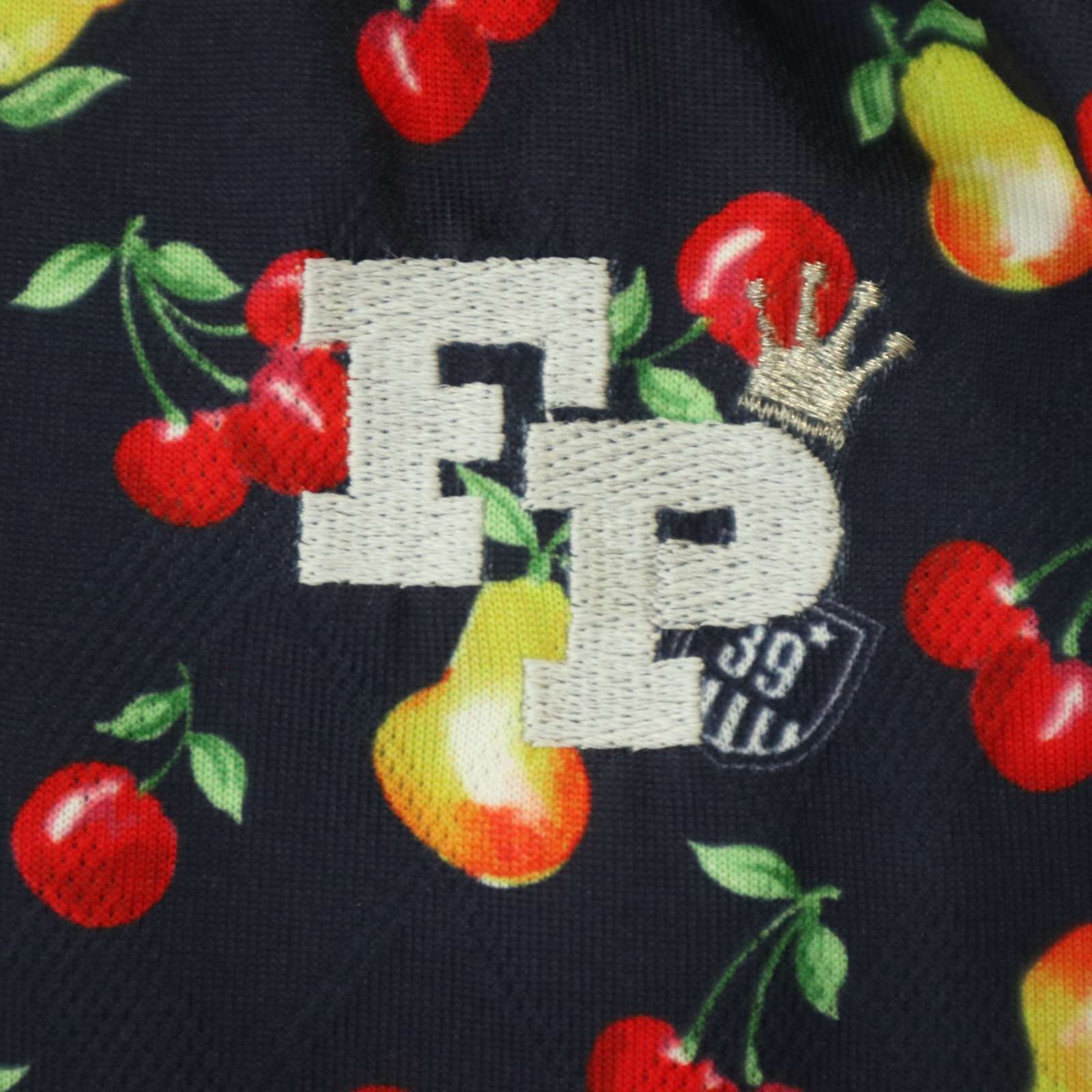 Fairy powder フェアリーパウダー 春夏 ロゴ刺繍☆ フルーツ総柄