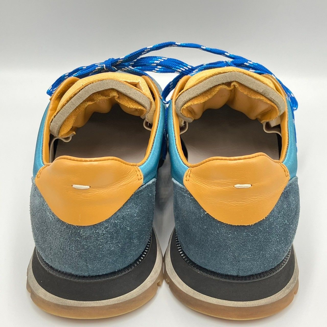 〇　Maison Margiela 22 メゾンマルタンマルジェラ Running Trainers スニーカー S57WS0255　サイズ41（約25.5ｃｍ）ブルー