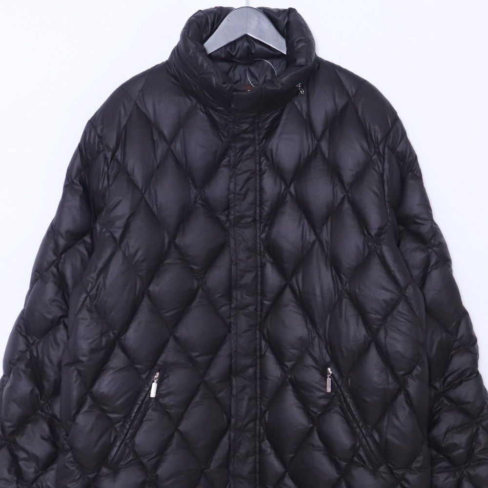 MONCLER キルティング ダウンジャケット 茶タグ サイズ2 ブラック 