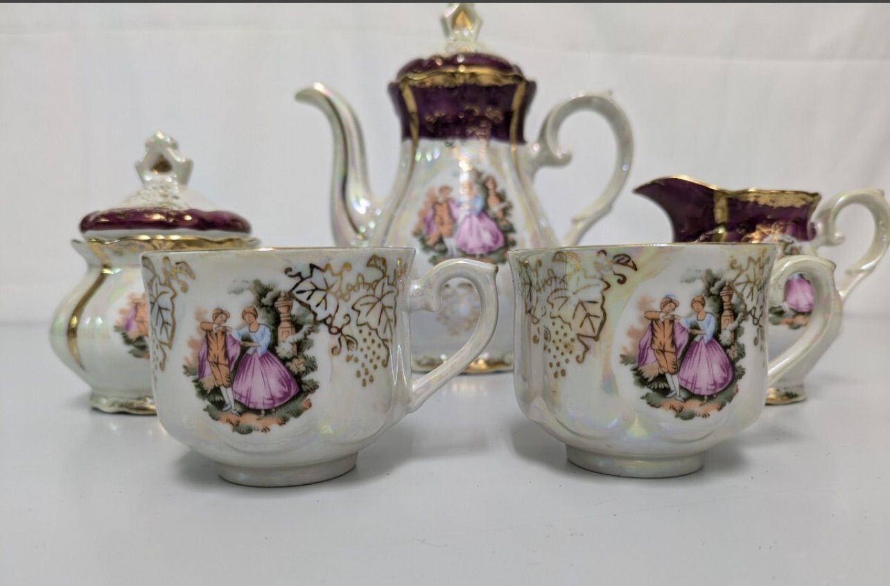 ✨🉐大特価🉐✨おしゃれティーカップセット FANCY CHINA JAPAN ティー