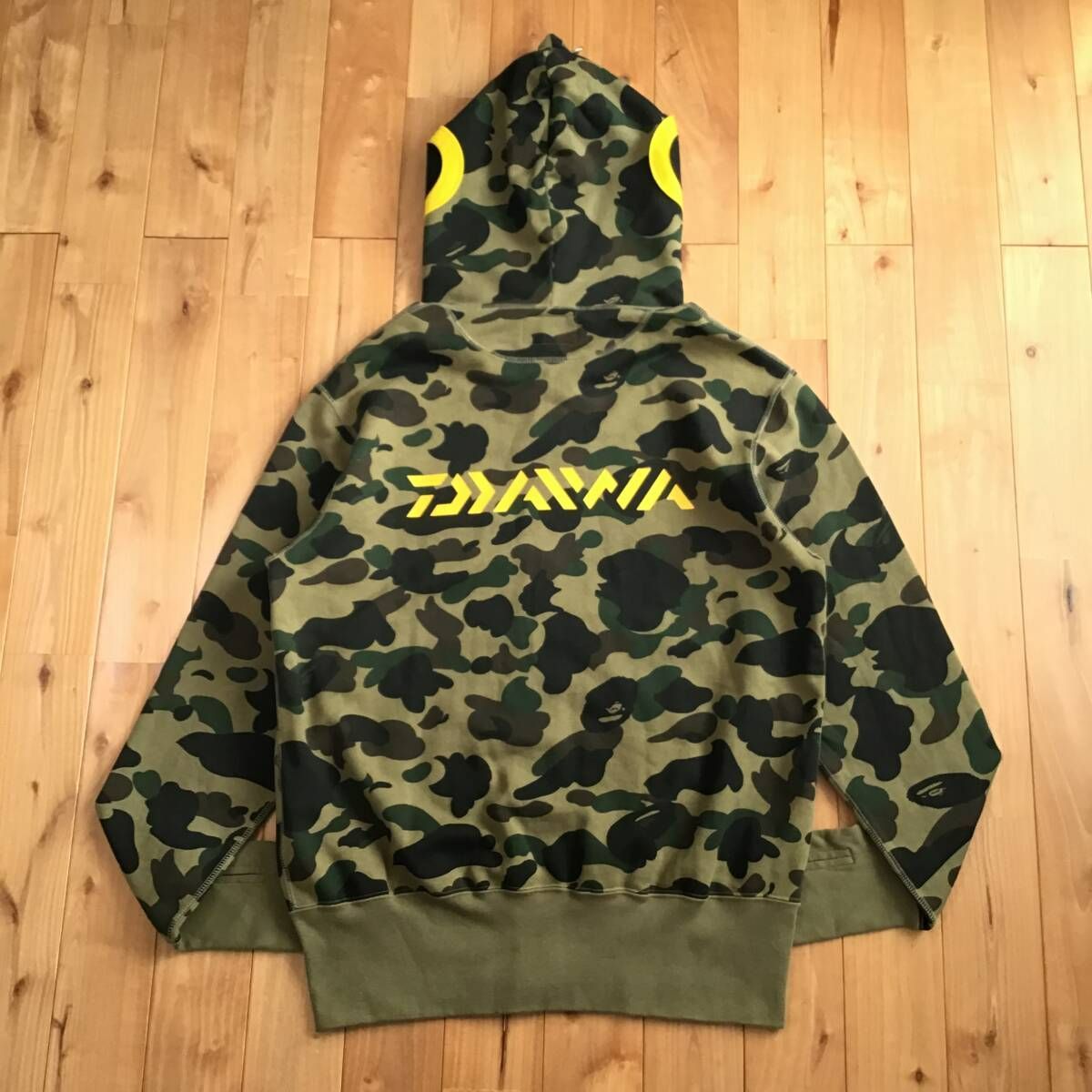 ☆激レア☆ DAIWA × BAPE フィッシュ パーカー Lサイズ a bathing ape 