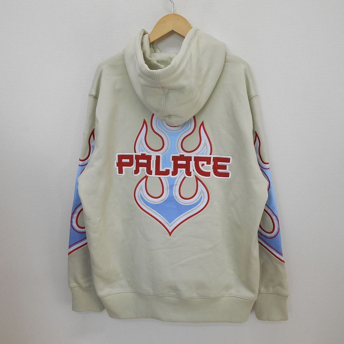 PALACE パレス 22AW FLAME ZIP HOOD ジップアップパーカー ロゴ フレイム 炎 XL 10119106