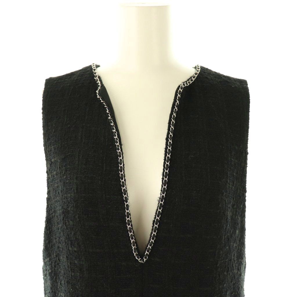 ANAYI チェックツィードジャンパースカート