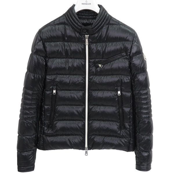極美品 モンクレール 2022-23AW BERRIAT ロゴワッペン シャイニー 