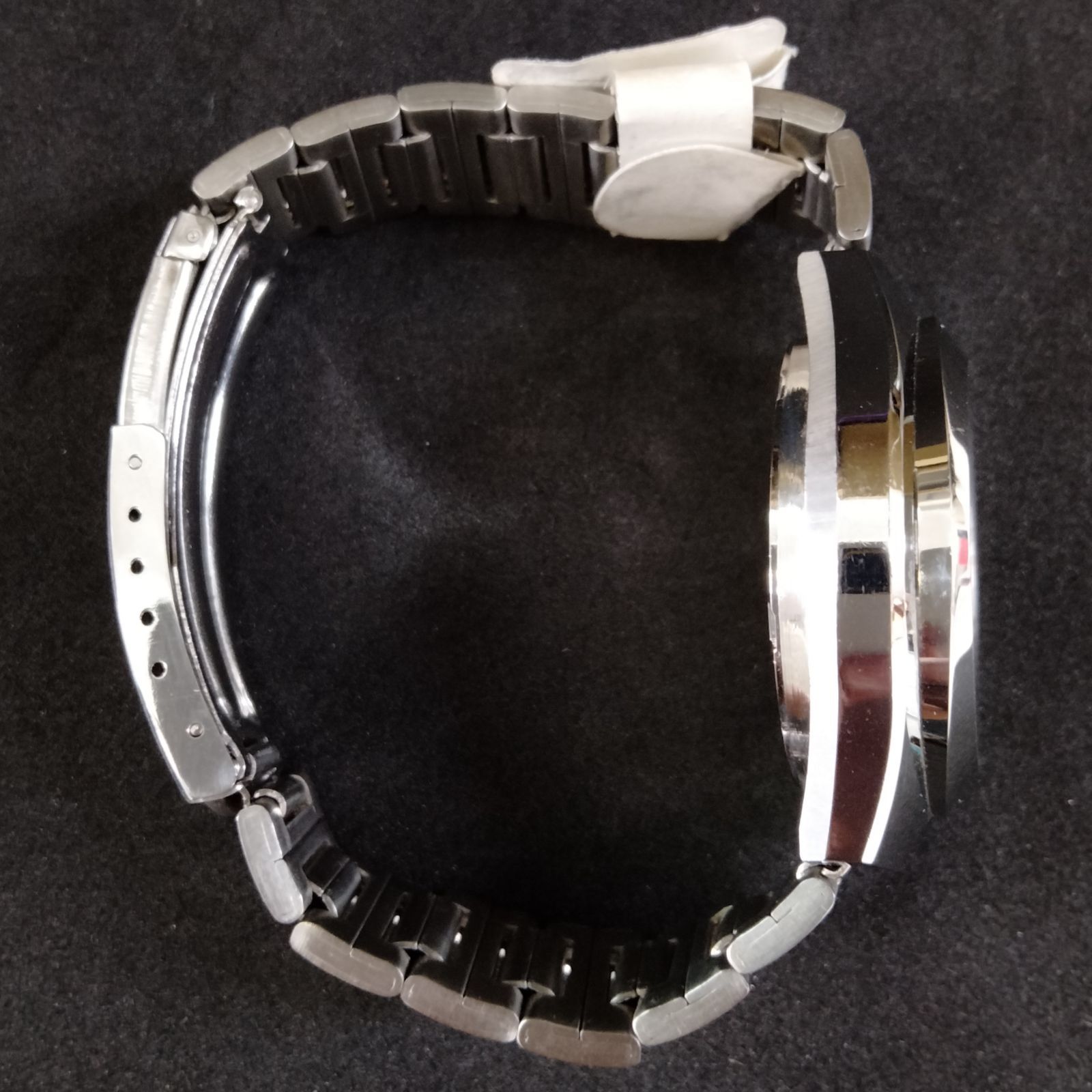  超 SEIKO advan 自動巻 ライトブルー文字盤 自動巻き時計 腕時計(アナログ)