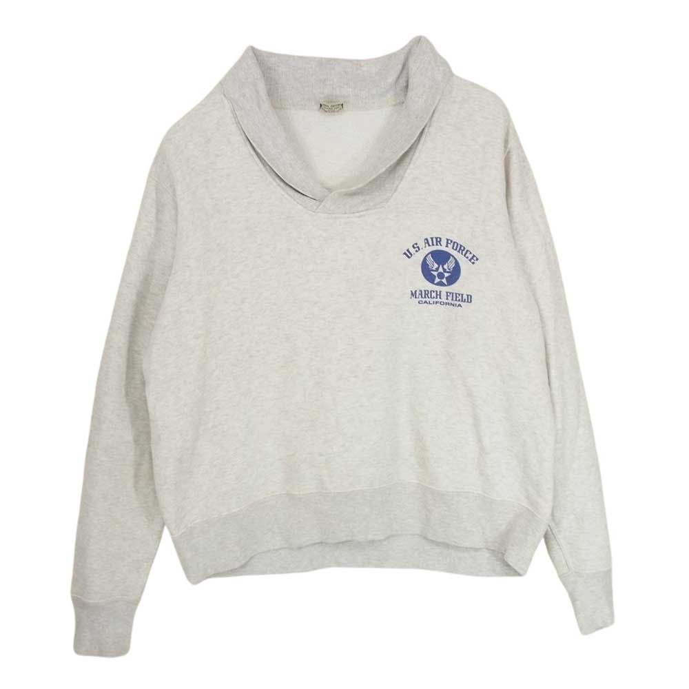 Buzz Rickson's バズリクソンズ U.S. AIR FORCE プリント スウェット グレー系 L【中古】