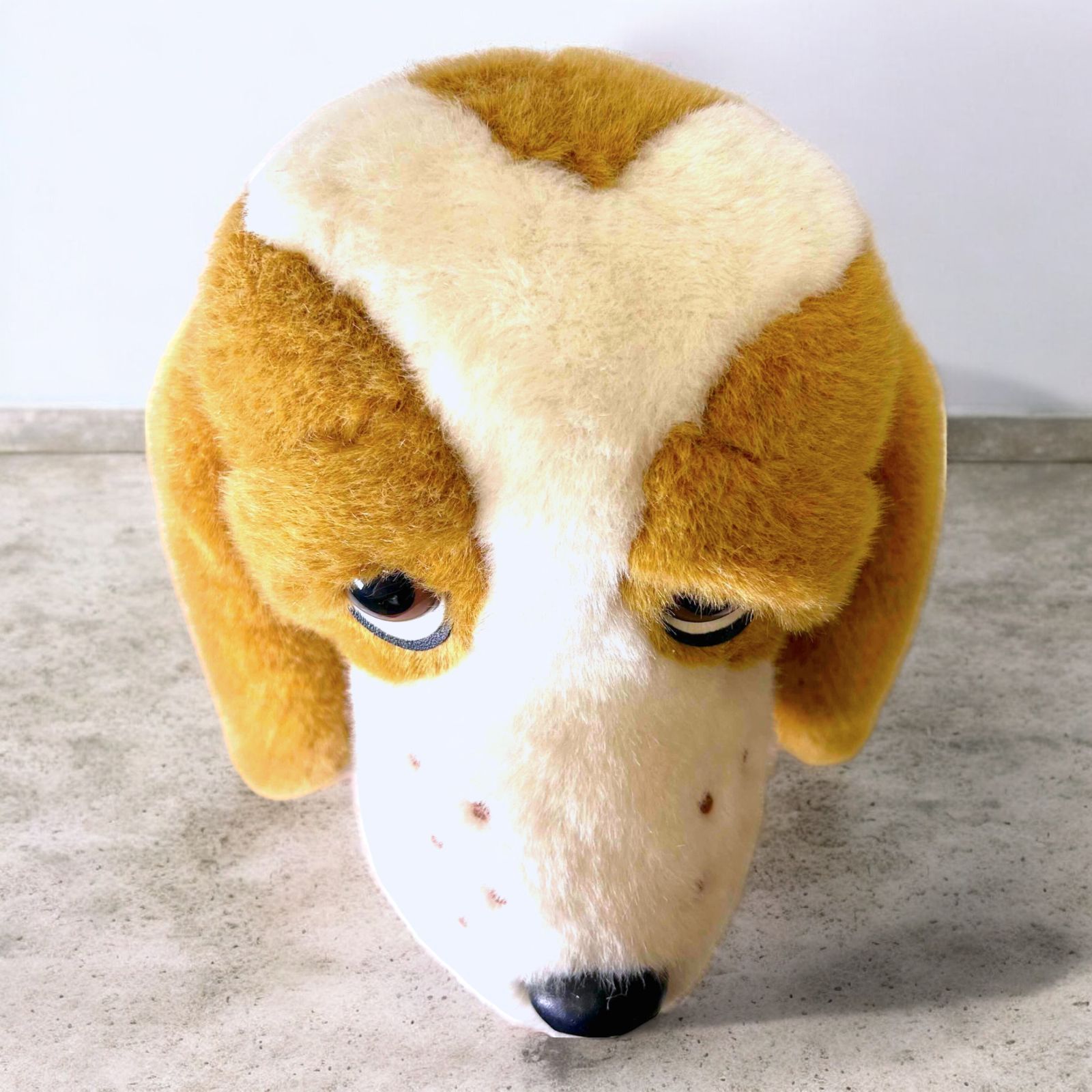 HUSH PUPPIES＊ ハッシュパピー 犬 特大サイズ ぬいぐるみ 非売品 昭和レトロ バセット・ハウンドレア - メルカリ