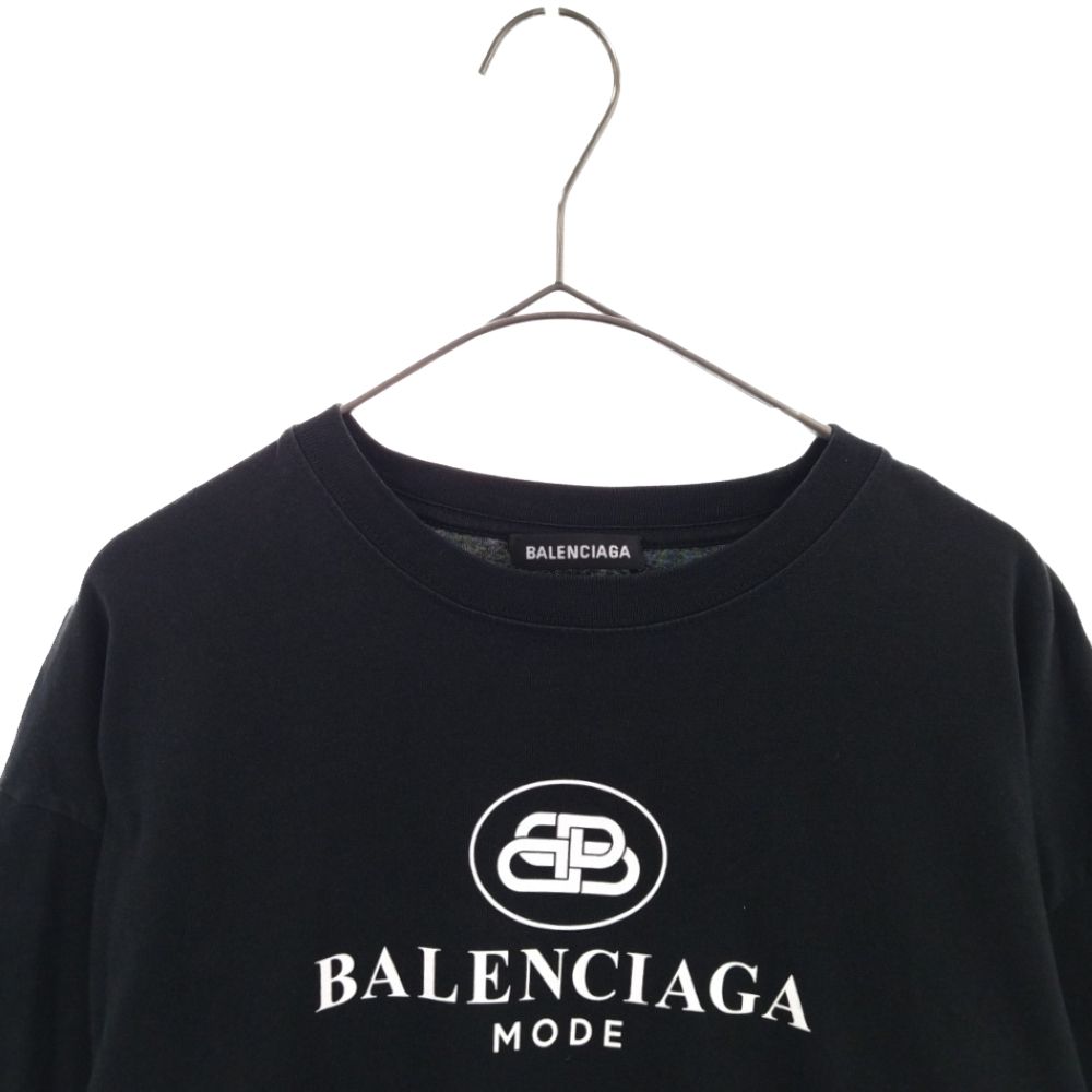 BALENCIAGA バレンシアガ 19AW BB Mode Crewneck Tee BBモードクルー