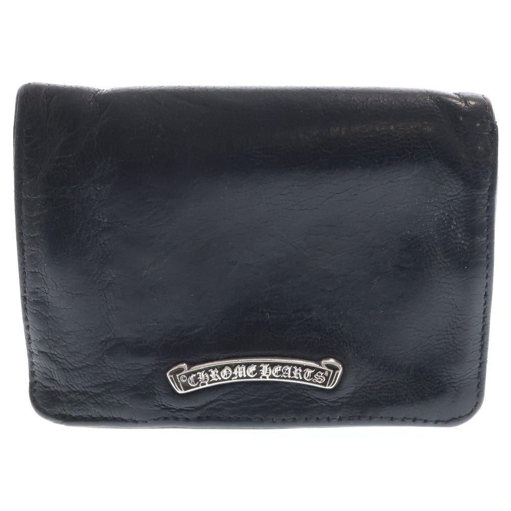CHROME HEARTS クロムハーツ JOEY ジョーイ レザーウォレット 財布 ブラック BCA365