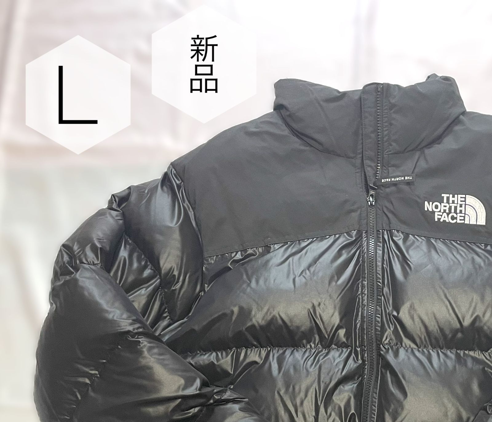 【THE NORTH FACE 】NUPTSE ON BALL JACKET ブラック Lサイズ 新品 日本未入荷 海外限定