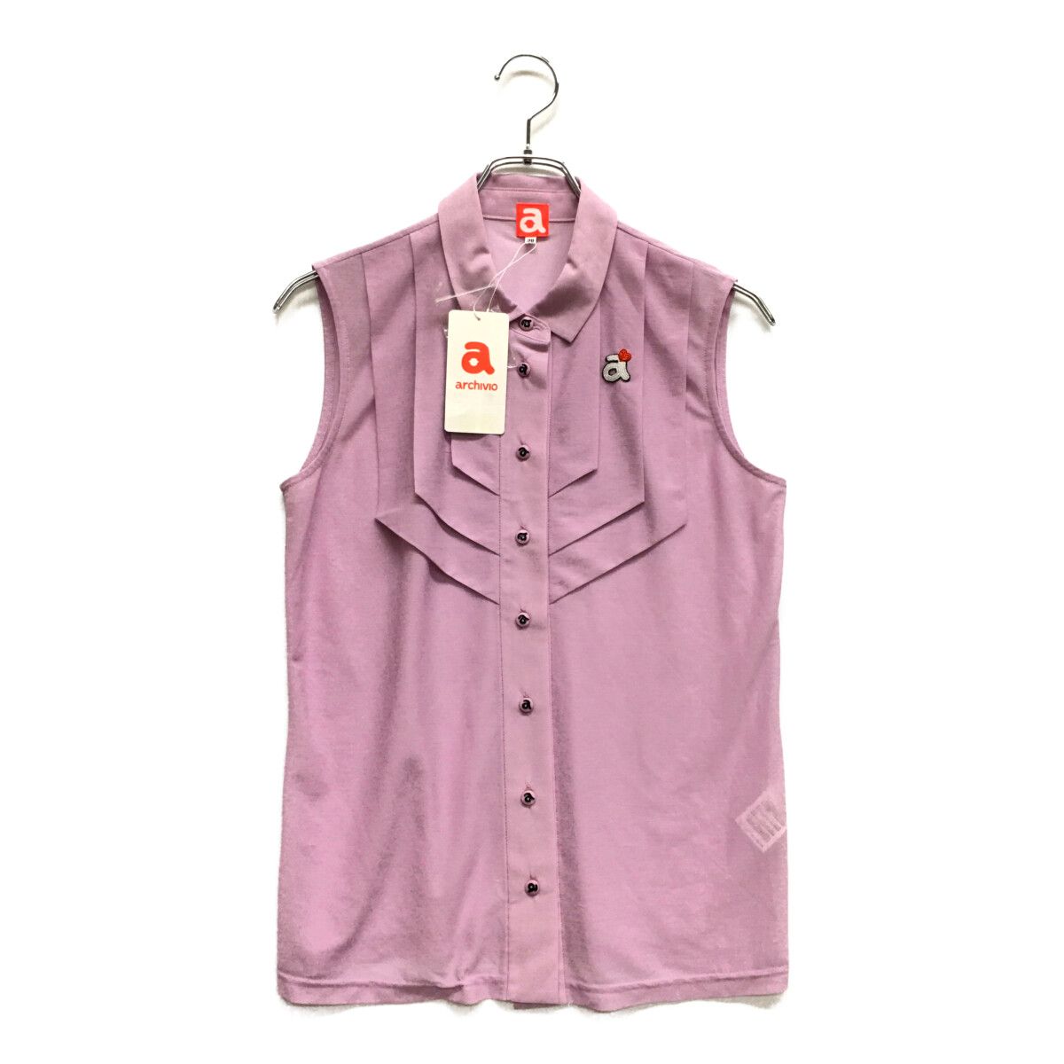 未使用品 レディース アルチビオ archivio ノースリーブ 38(M) ラベンダー色 パープル系