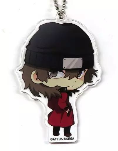 中古】キーホルダー 荒垣真次郎 描き起こしアクリルキーホルダー 