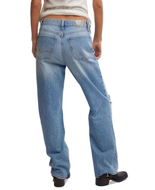 【送料無料】 フリーピープル レディース デニムパンツ ボトムス Women's Holly Bootcut Jeans Cambridge