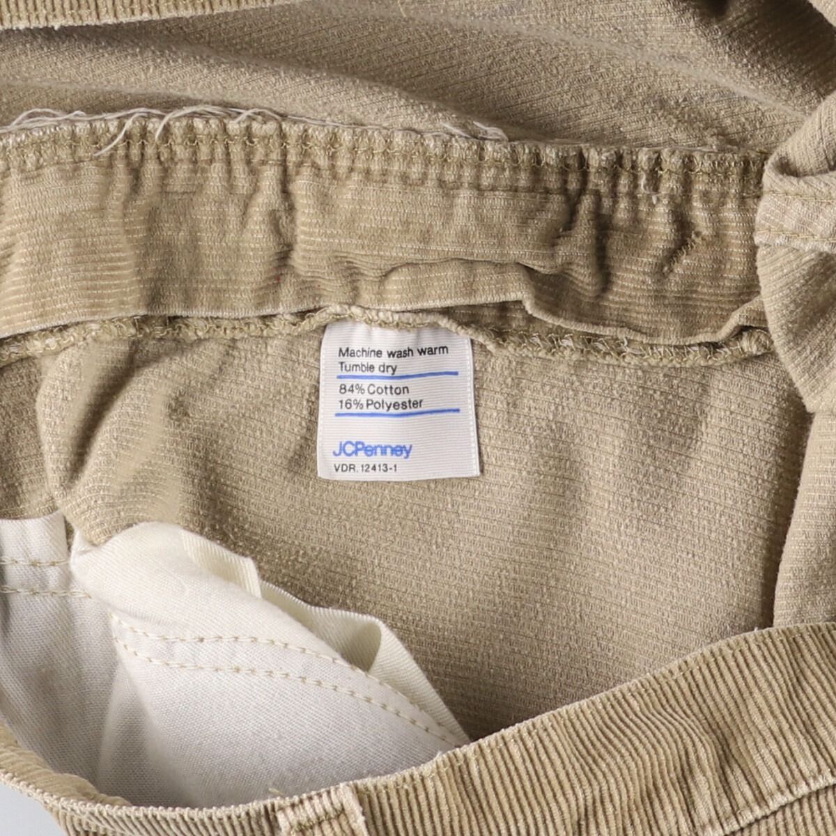 古着 ジェイシーペニー J.C.Penney フ カット コーデュロイパンツ メンズw35相当|eaa582741