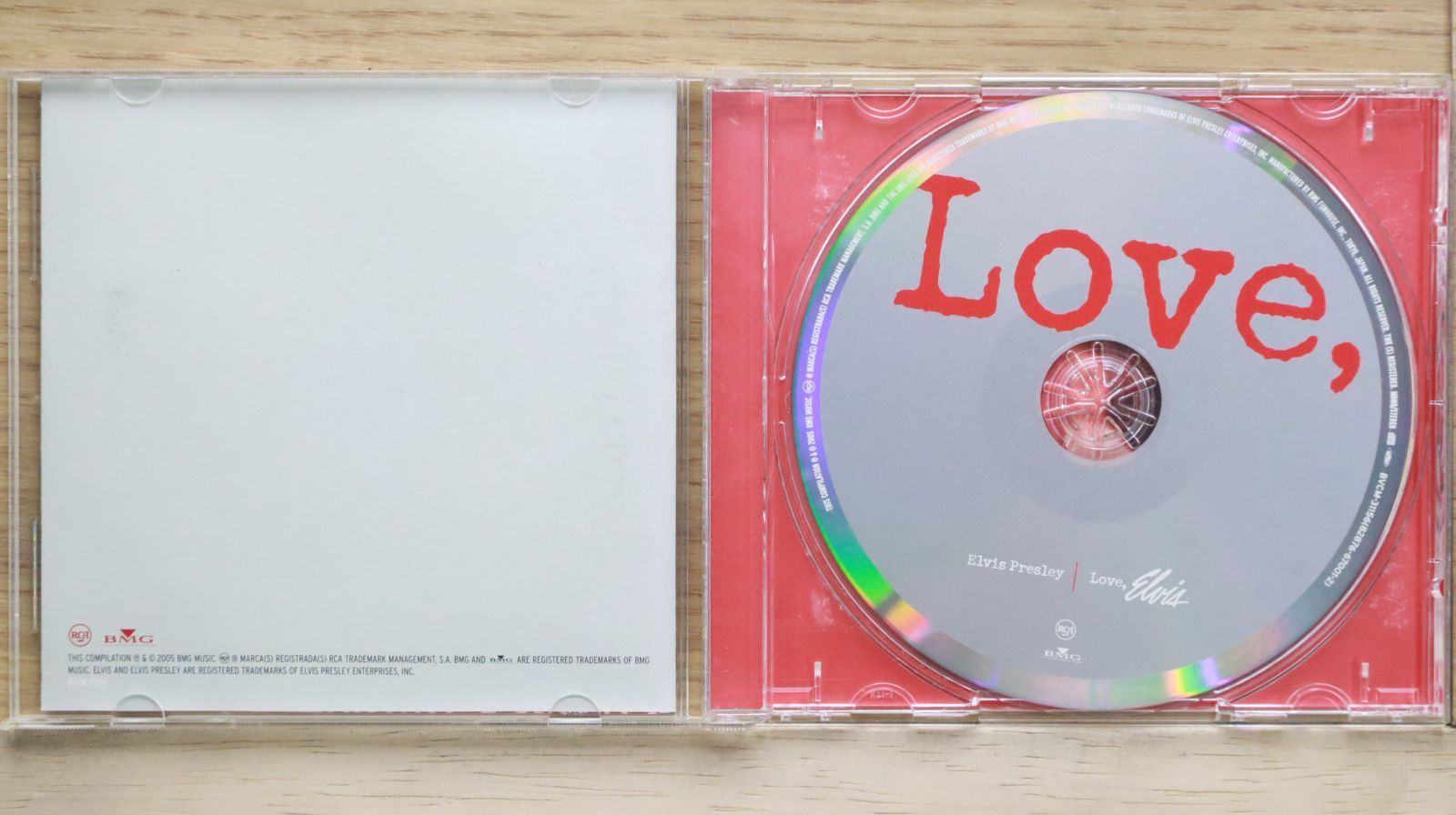 国内盤CD☆エルビス・プレスリー/Elvis Presley□ LOVE、ELVIS
