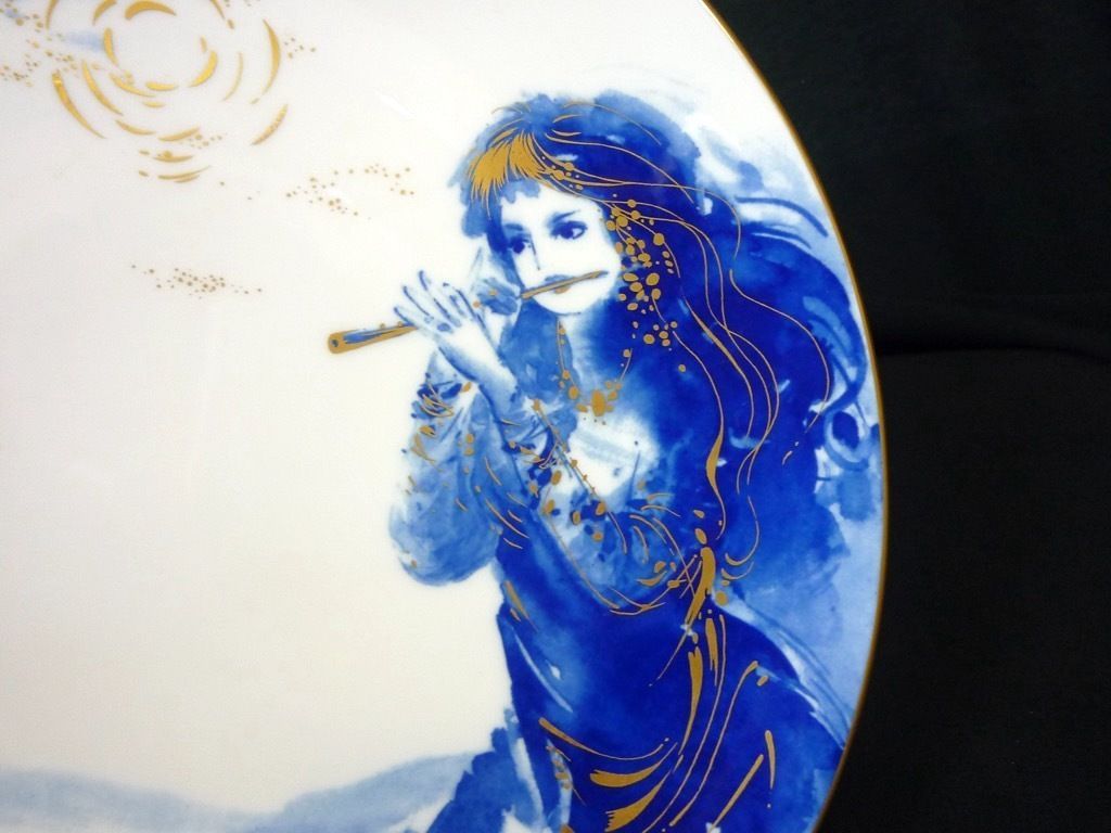 希少 新品 マイセン MEISSEN イヤープレート 2001 ローレライ 新