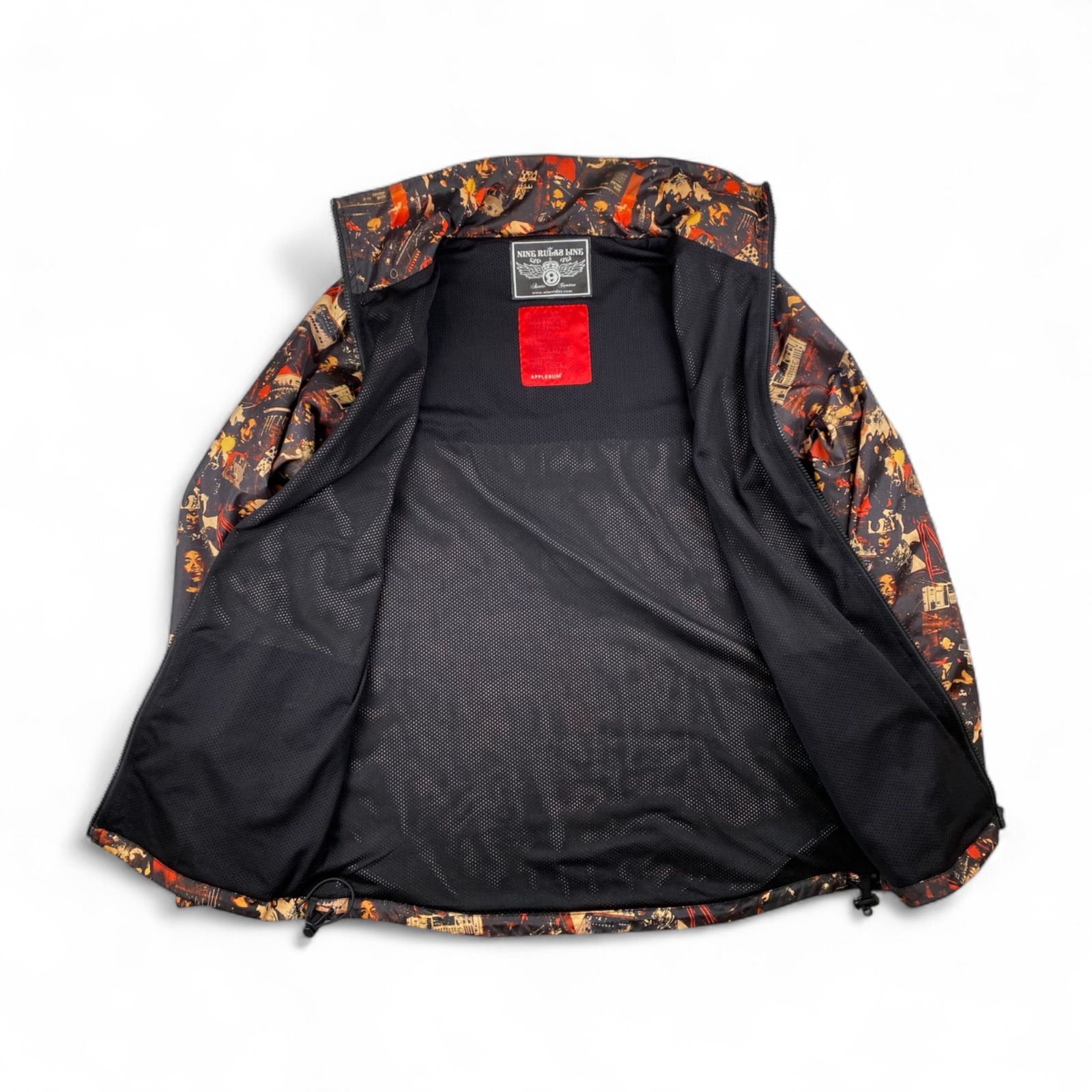 NINE RULAZ LINE×APPLEBUM ナインルーラズライン アップルバム 総柄 