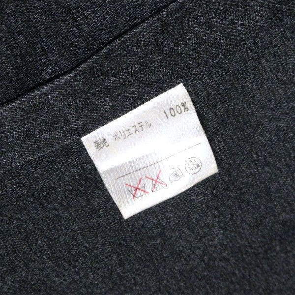anc レリアン Leilian ジャケット 13+ グレー系 ステッチ 薄手