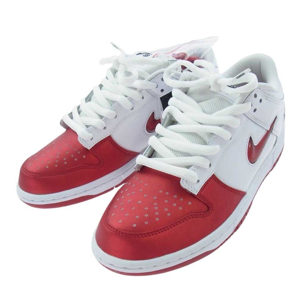 Supreme×NIKE DUNK LOW VARSITY RED / WHITE シュプリーム × ナイキ