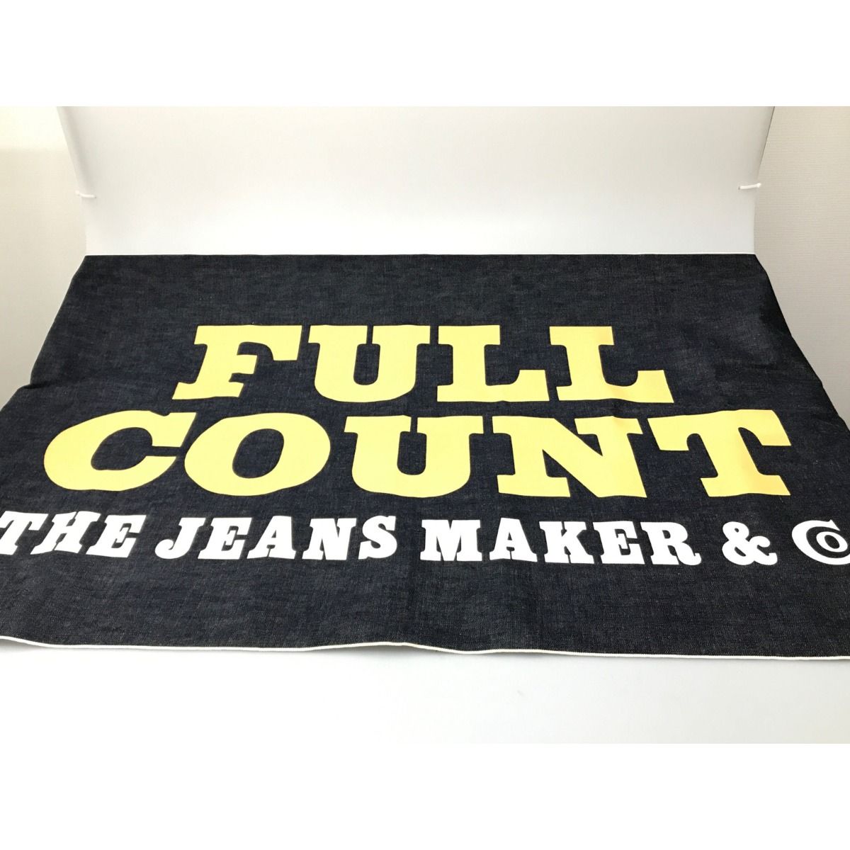 ▽▽FULL COUNT フルカウント セルビッチデニムバナー ネイビー - メルカリ 