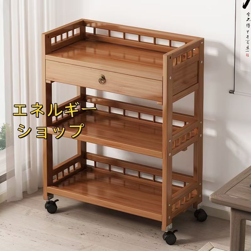 イーセンアーレン バタフライキッチンワゴン ドロップリーフトロリー