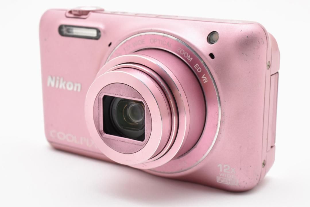 405 Nikon ニコン COOLPIX S6600 クールピクス ピンク デジタルカメラ