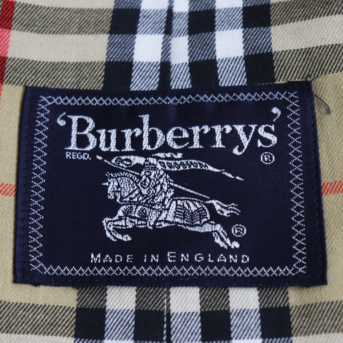 極美品○Burberrys バーバリー ヴィンテージ 裏地ノバチェック柄