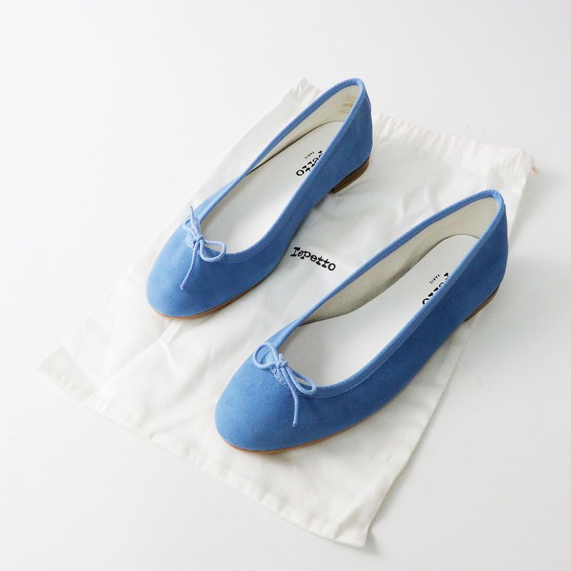 2025，定番人気 1円 本物 レペット フラットシューズ バレエシューズ