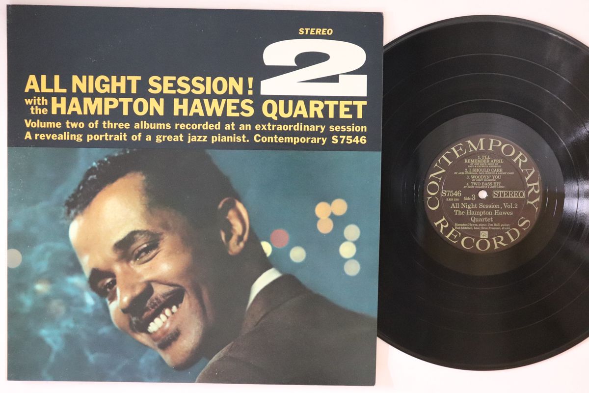 米LP Hampton Hawes All Night Session Vol 2 S7546