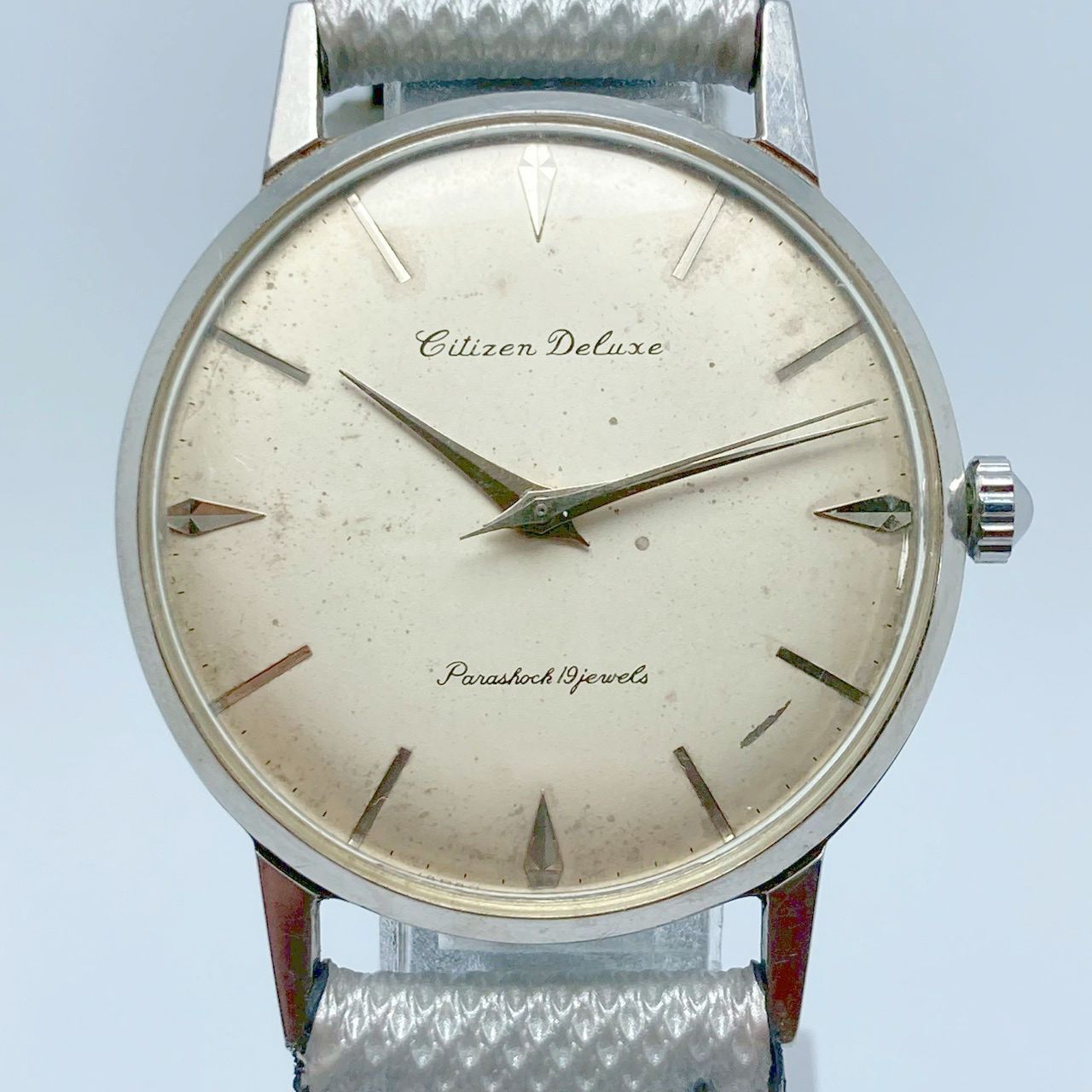 T19【稼働品】CITIZEN デラックス 手巻き 19石 【公式通販】