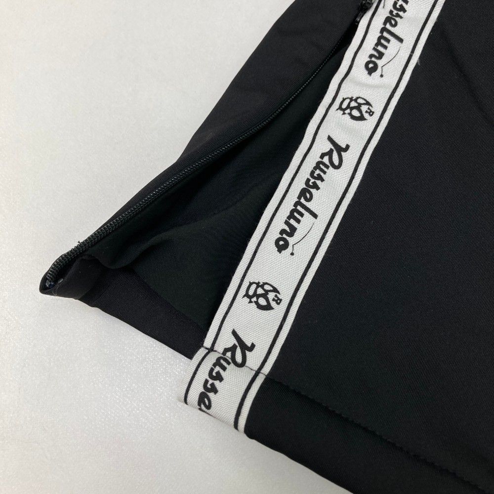 新品　ラッセルノ　パンツ　中綿　ルチャ　ブラック　ウエストゴム　ストレッチ　6 サイズ：6 RUSSELUNO ラッセルノ 中綿パンツ ルチャ ブラック系