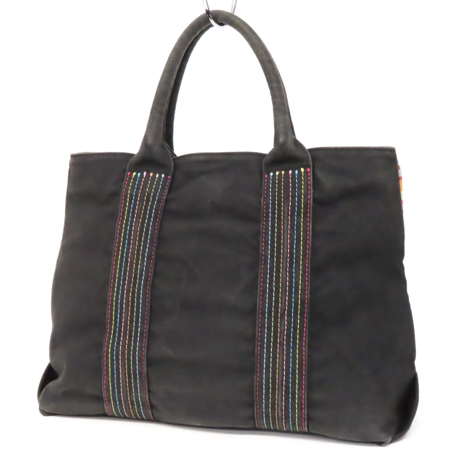 ✨極美品✨ポールスミス トートバッグ ハンド マルチストライプ レザー