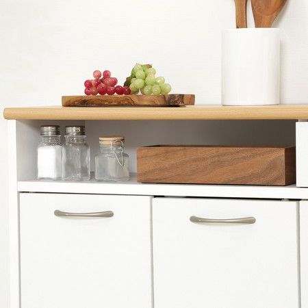 キッチンカウンター 美品 キッチンカウンター エナメル天板 幅180cm コンセント付き 扉収納 三幸