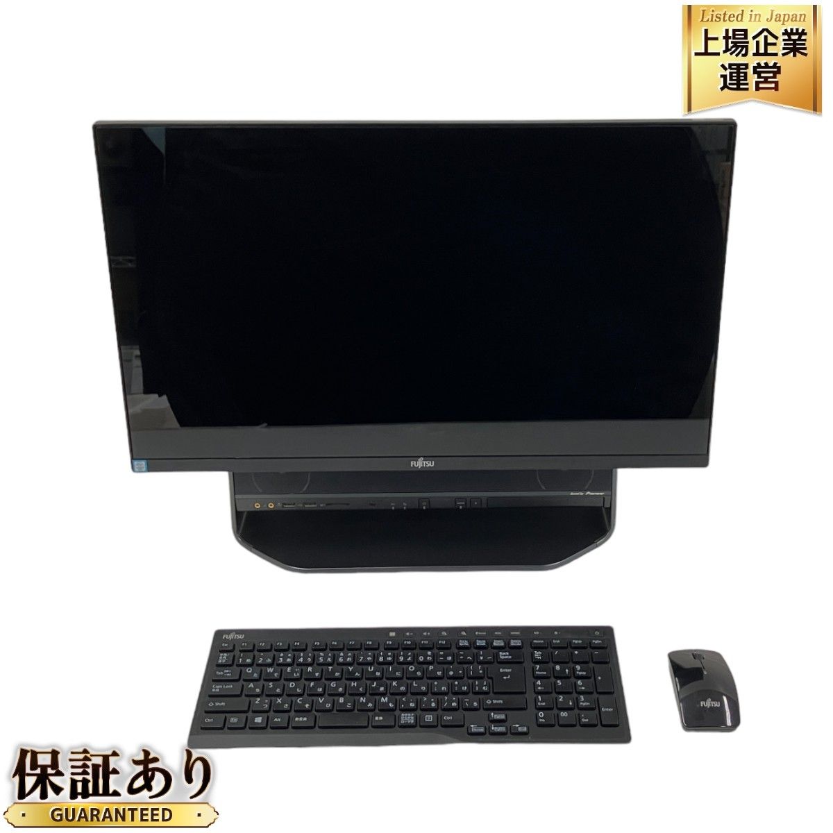 FUJITSU ESPRIMO FMVF90A3BG 一体型 デスクトップ PC i7-6700HQ 8GB HDD 3TB 27インチ FHD  Win11 ブラック 中古 T9001186 - メルカリ