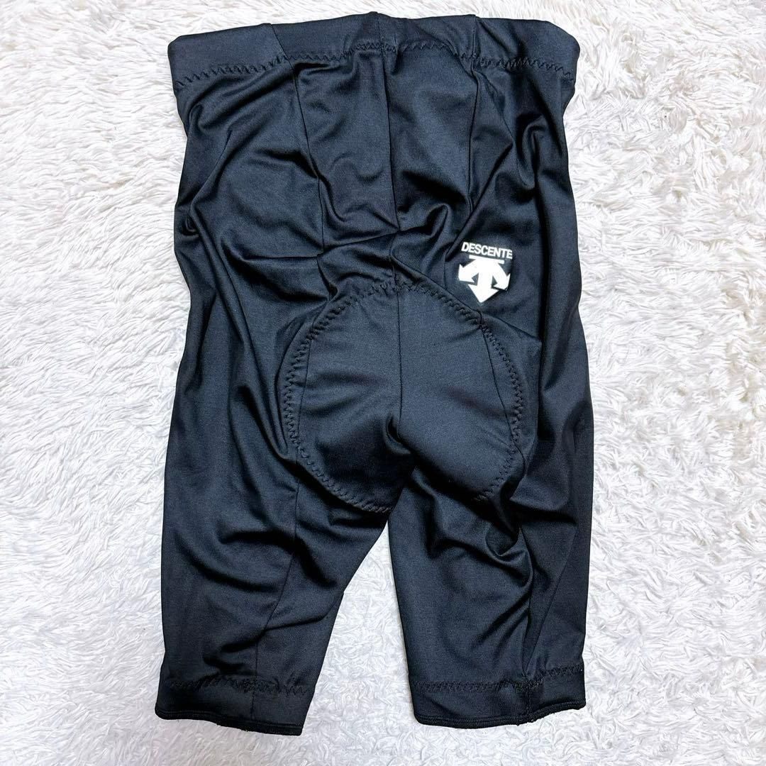 DESCENTE - デサント サイクルパンツ ビブショーツ 日本製 ロードバイク パッド付 ウェア デサント サイクルパンツ ビブショーツ 日本製 ロードバイク パッド付
