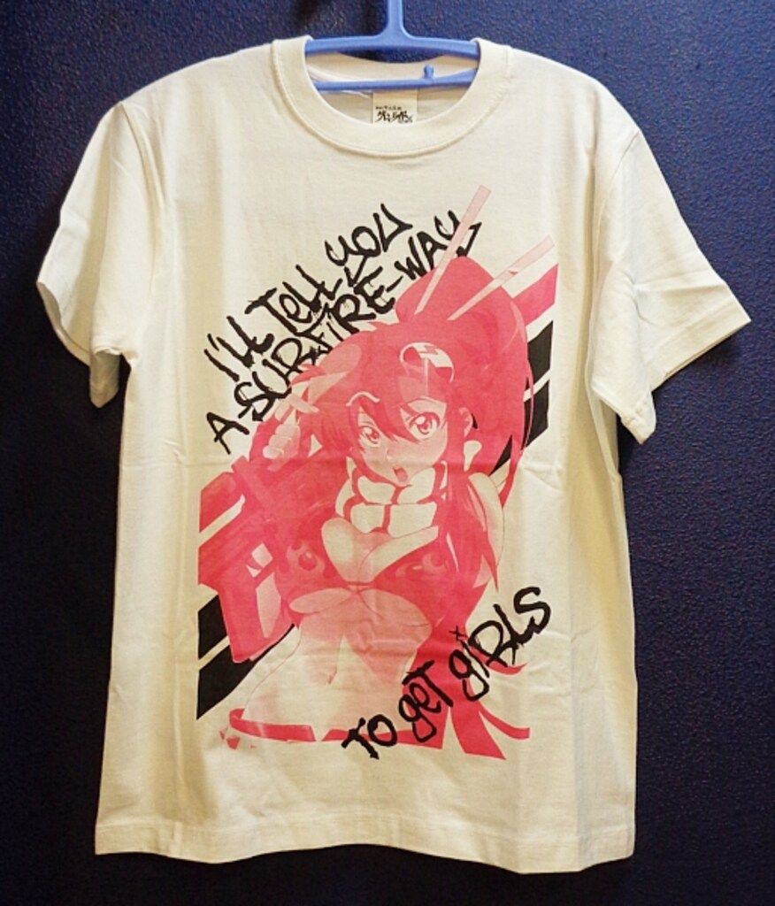 COSPA 劇場版天元突破グレンラガン Tシャツ ヨーコ ホワイト Sサイズ ホワイトS