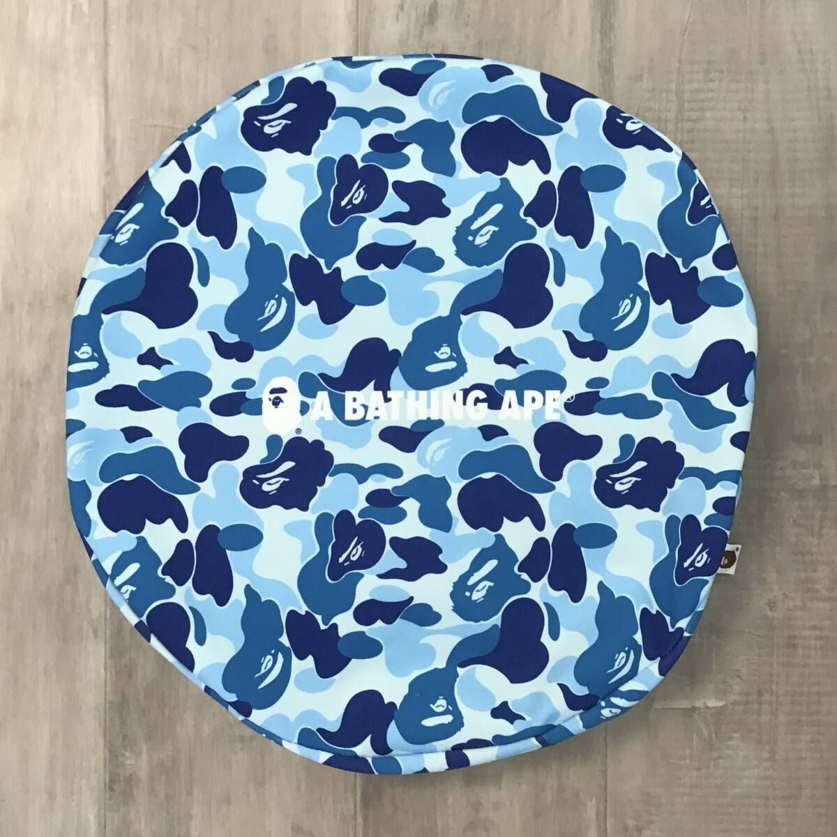 BAPE ビーズ クッション ABC camo Blue a bathing ape BAPE HOME Fluffy Beads Cushion エイプ ベイプ アベイシングエイプ ABCカモ