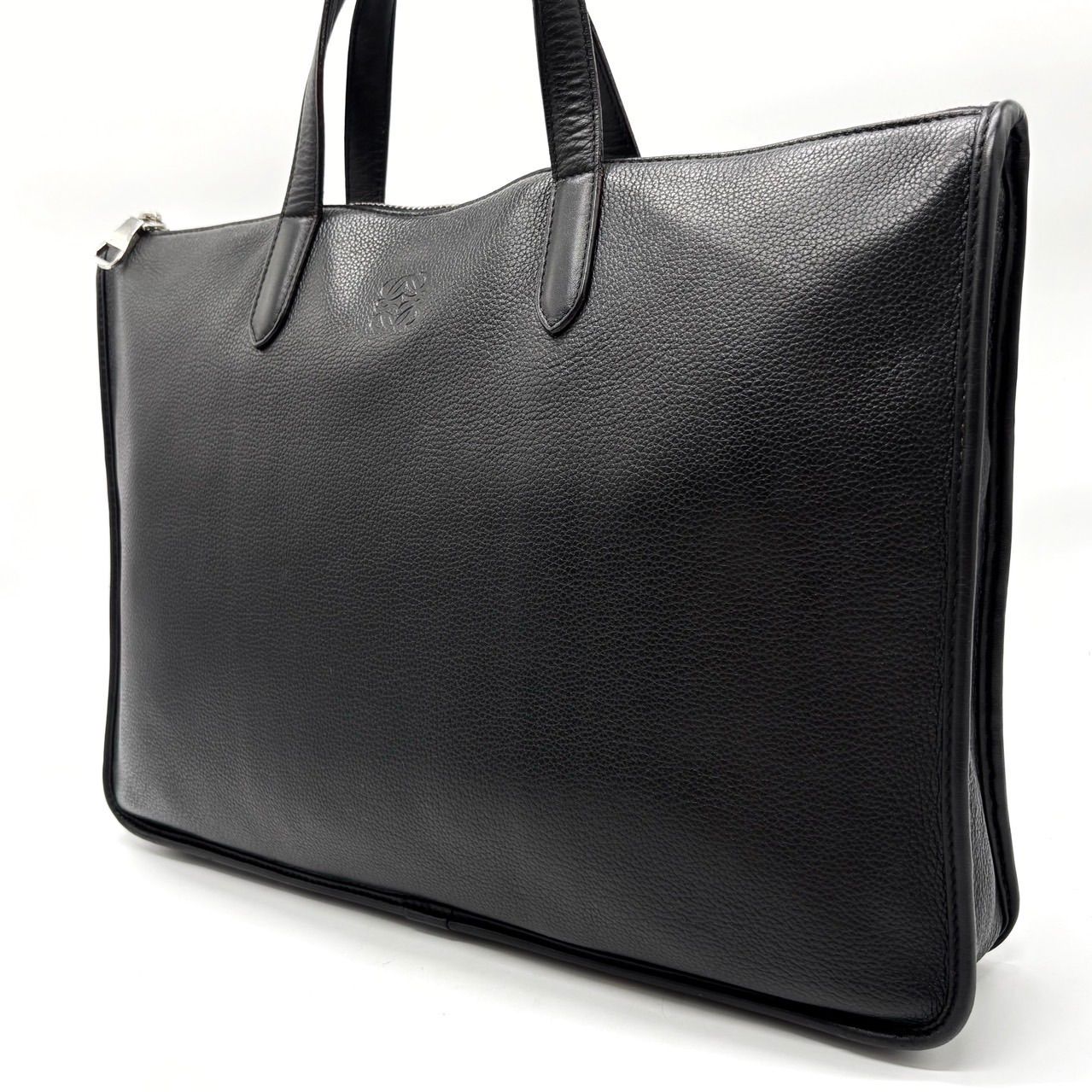 ✨極美品 LOEWE ビジネスバッグ ブリーフケース ブラック A4可 【公式