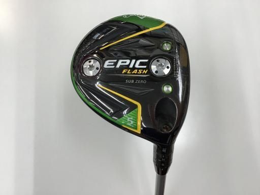 キャロウェイ EPIC FLASH SUBZERO 5W フェアウェイウッド FW リシャフト フレックスその他 メンズ 男性用 右利き 右用 Cランク ゴルフクラブ