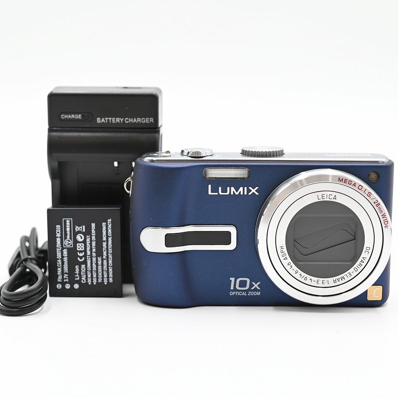Panasonic パナソニック ストア デジタルカメラ LUMIX DMC-TZ3 ブルー