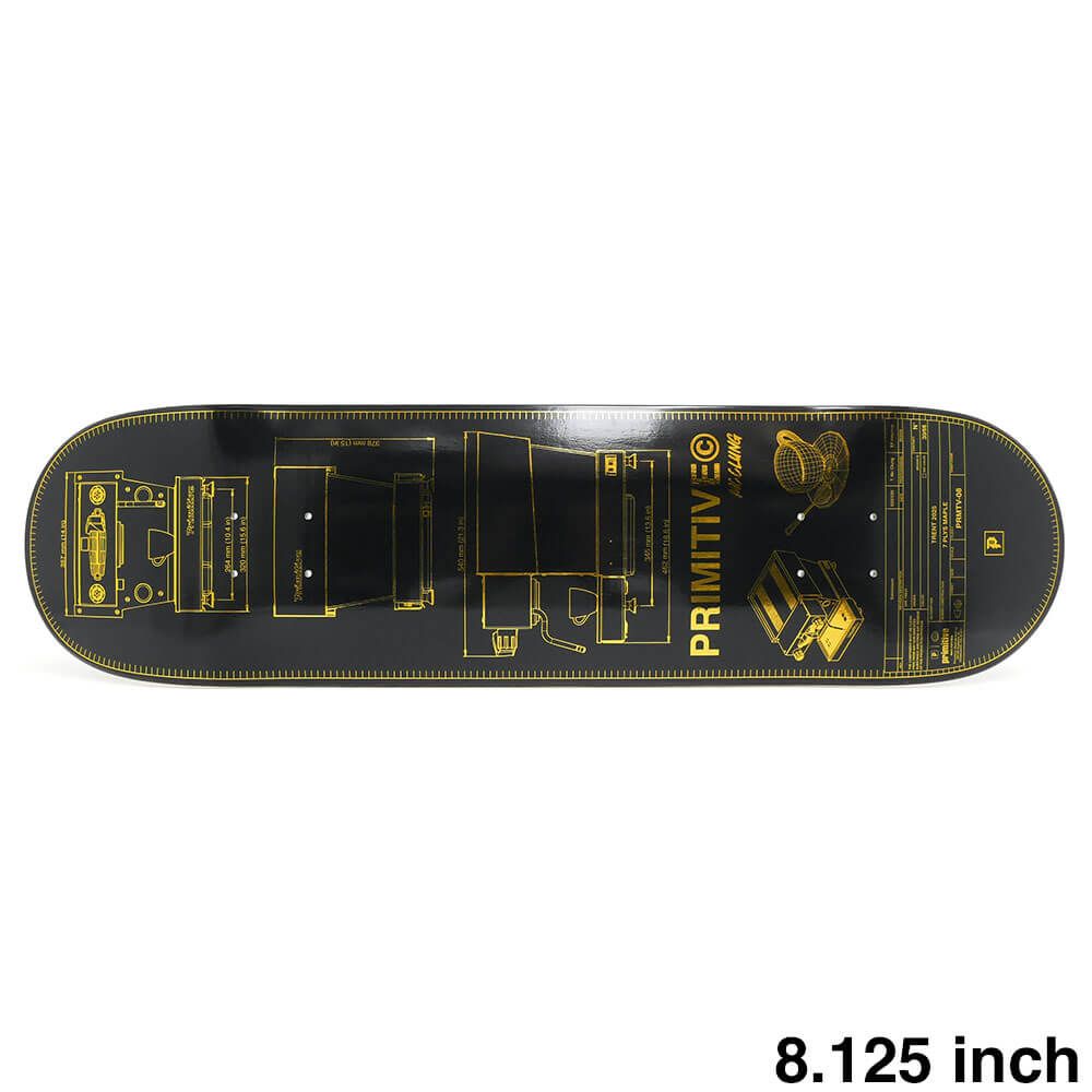 ☆新品未使用☆PRIMITIVE デッキ8.125 楽天市場】プリミティブ 8.125インチ スケボー デッキ Primitive